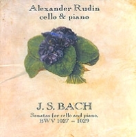 J S Bach Sonatas For Cello And Piano, BWV 1027-1029 Alexander Rudin артикул 909b.