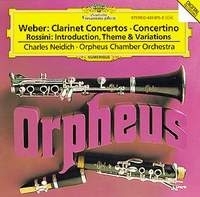Gioacchino Rossini Introduction, Theme & Variations / Weber Clarinet Concertos Charles Neidich артикул 949b.