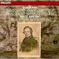 Schumann Piano Qaurtet Op 47 Piano Quintet Op 44 Beaux Arts Trio артикул 1023b.