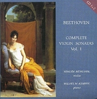 Beethoven Complete Violin Sonatas Vol 1 (2 CD) артикул 1035b.