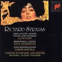 Michael Tilson Thomas Strauss Four Last Songs / Brentano-Lieder / Orchesterlieder артикул 1059b.