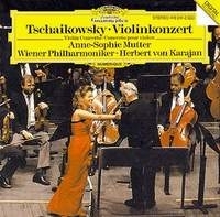 Peter Tchaikovsky Violin Concerto Anne-Sophie Mutter / Herbert von Karajan артикул 1153b.